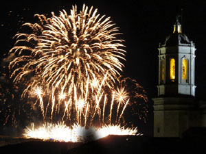 Fires de Sant Narcís 2021. El castell de focs