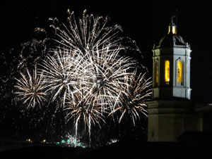 Fires de Sant Narcís 2021. El castell de focs