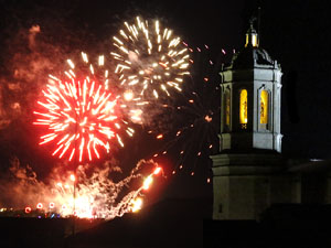 Fires de Sant Narcís 2021. El castell de focs