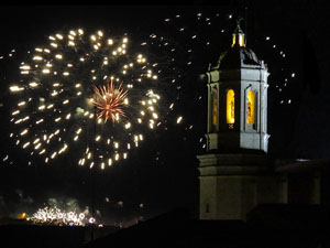 Fires de Sant Narcís 2021. El castell de focs