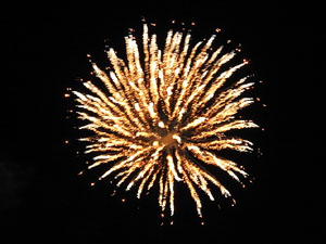 Fires de Sant Narcís 2021. El castell de focs