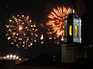 Fires de Sant Narcís 2021. El castell de focs