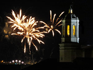 Fires de Sant Narcís 2021. El castell de focs