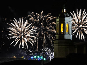 Fires de Sant Narcís 2021. El castell de focs