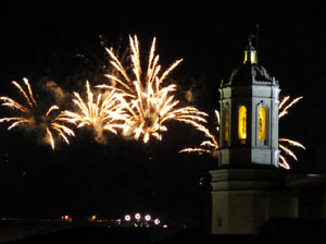 Fires de Sant Narcís 2021. El castell de focs