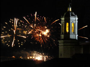 Fires de Sant Narcís 2021. El castell de focs