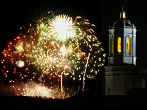 Fires de Sant Narcís 2021. El castell de focs