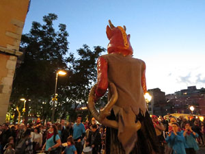 Fires de Sant Narcís 2021. Cercavila del pregó