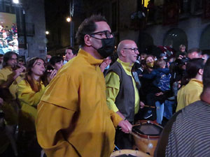 Fires de Sant Narcís 2021. Ball de l'àliga, capgrossos i gegants