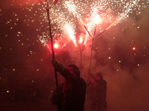 Fires de Sant Narcís 2021. Espectacle pirotècnic amb els Trons de l'Onyar