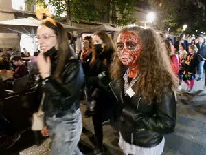 Fires de Sant Narcís 2021. Zombie Walk de Girona