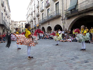 Arribada de la Flama del Canig&oacute; 2021 a la pla&ccedil;a del Vi