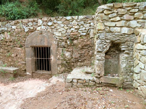 Les fonts de Sant Daniel. La font de la Pinya