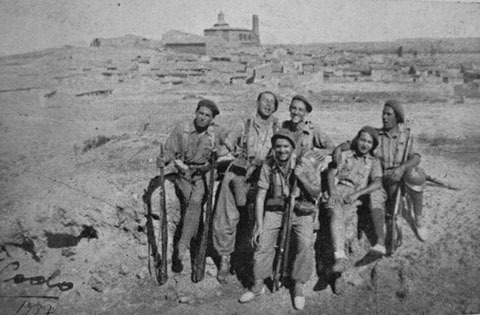 Patrulla volant del Ter&ccedil; de Montserrat al poble de Codo