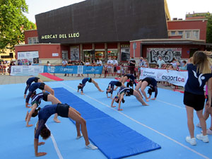 IX Jornada de l'Esport Femen&iacute; 2021 a la pla&ccedil;a Salvador Espriu i la de Francesc Calvet i Rubalcaba