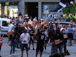 Manifestació de l'U d'octubre de 2021