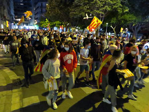 Manifestació de l'U d'octubre de 2021