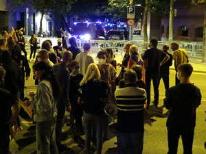 Manifestaci&oacute; de l'U d'octubre de 2021