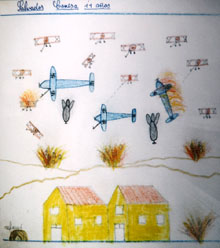 La guerra vista pels infants. Dibuixos escolars durant la Guerra Civil