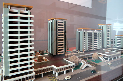 Maqueta del pla Perpinyà