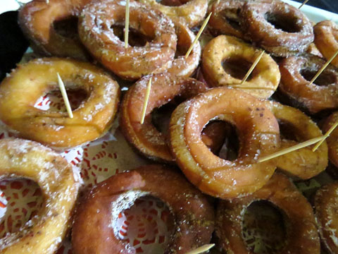 Els sufganiot, dolços típics de la festa de Hanukkà