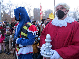 Reis 2022. El campament reial al camp de Mart al parc de la Devesa