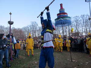 Reis 2022. El campament reial al camp de Mart al parc de la Devesa