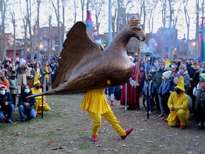 Reis 2022. El campament reial al camp de Mart al parc de la Devesa