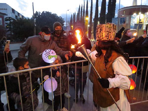 Reis 2022. La desfilada pels carrers de la ciutat