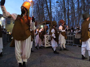 Reis 2022. La desfilada pels carrers de la ciutat