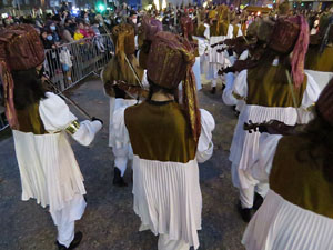 Reis 2022. La desfilada pels carrers de la ciutat