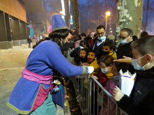 Reis 2022. La desfilada pels carrers de la ciutat