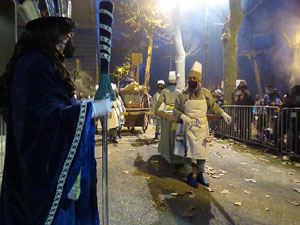 Reis 2022. La desfilada pels carrers de la ciutat