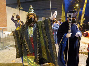 Reis 2022. La desfilada pels carrers de la ciutat