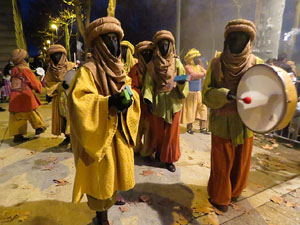 Reis 2022. La desfilada pels carrers de la ciutat