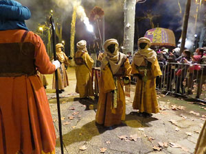 Reis 2022. La desfilada pels carrers de la ciutat