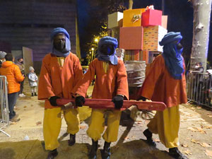 Reis 2022. La desfilada pels carrers de la ciutat