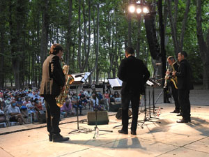 Festival Notes al parc 2021. BCN Sax Quartet