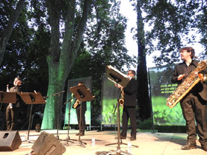 Festival Notes al parc 2021. BCN Sax Quartet