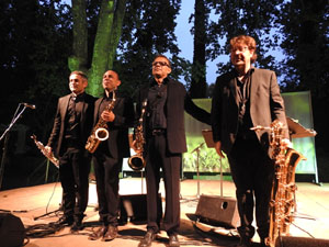 Festival Notes al parc 2021. BCN Sax Quartet
