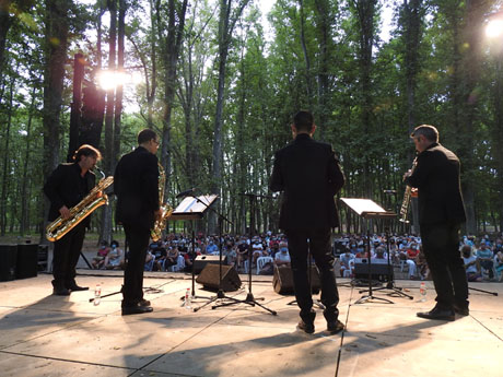 Festival Notes al parc. BCN Sax Quartet