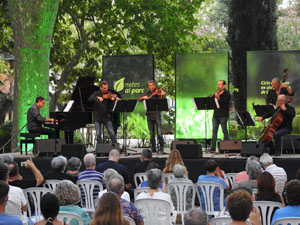 Festival Notes al parc 2021. Sextet Geri&oacute;