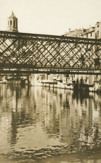 El pont de les Peixateries Velles. 1940