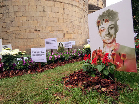 Temps de Flors 2021. Absis de Sant Pere de Galligants