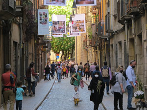 Temps de Flors 2021. Carrer Ballesteries