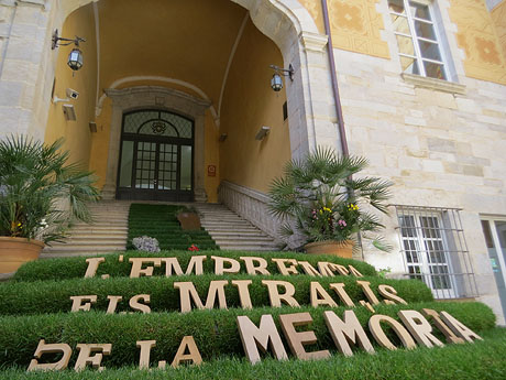 Temps de Flors 2021. El Pati de les Magn&ograve;lies