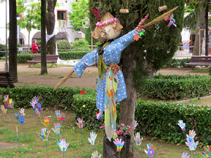 Temps de Flors 2021. Plaça de l'Assumpció