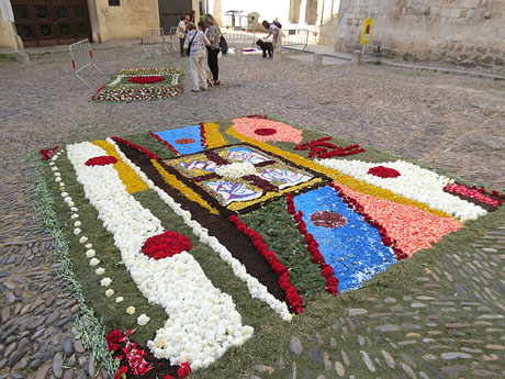La Diada de Corpus 2022. Les catifes de flors