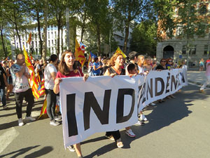 Diada Nacional 2022. Manifestació unitària per la Independència