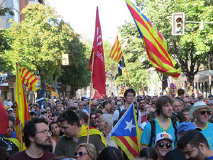 Diada Nacional 2022. Manifestació unitària per la Independència